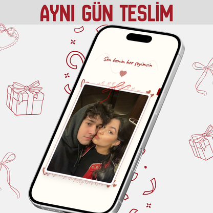 Sevgiliye Özel Web Site